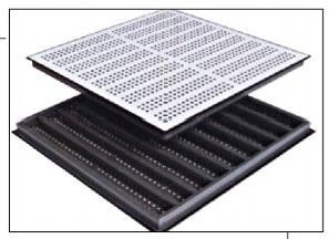 ESD 제어 PVC 바닥 타일